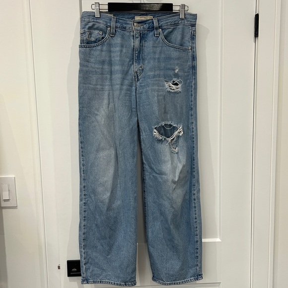 Levi’s Baggy Dad Jeans Sz 28 - Picture 3 of 4